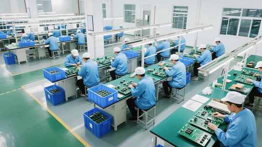 中國電子產品裝配工人 數(shù)字化浪潮中的無聲工匠